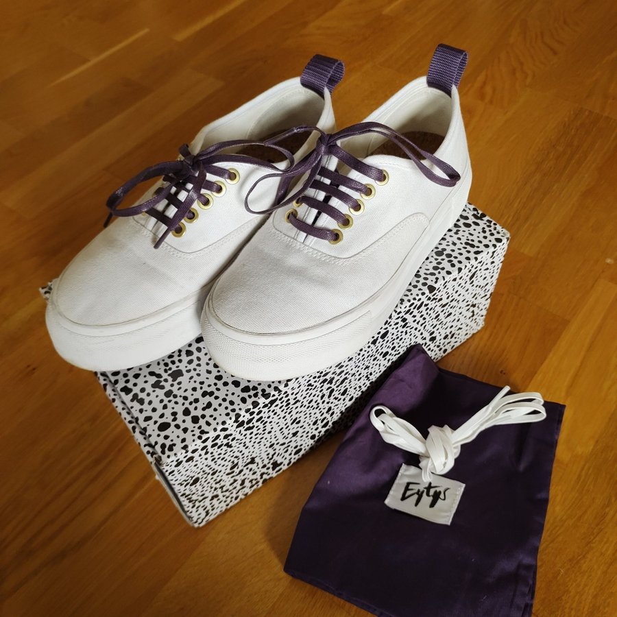 Eytys mother canvas sneakers vit lila str K p p Tradera