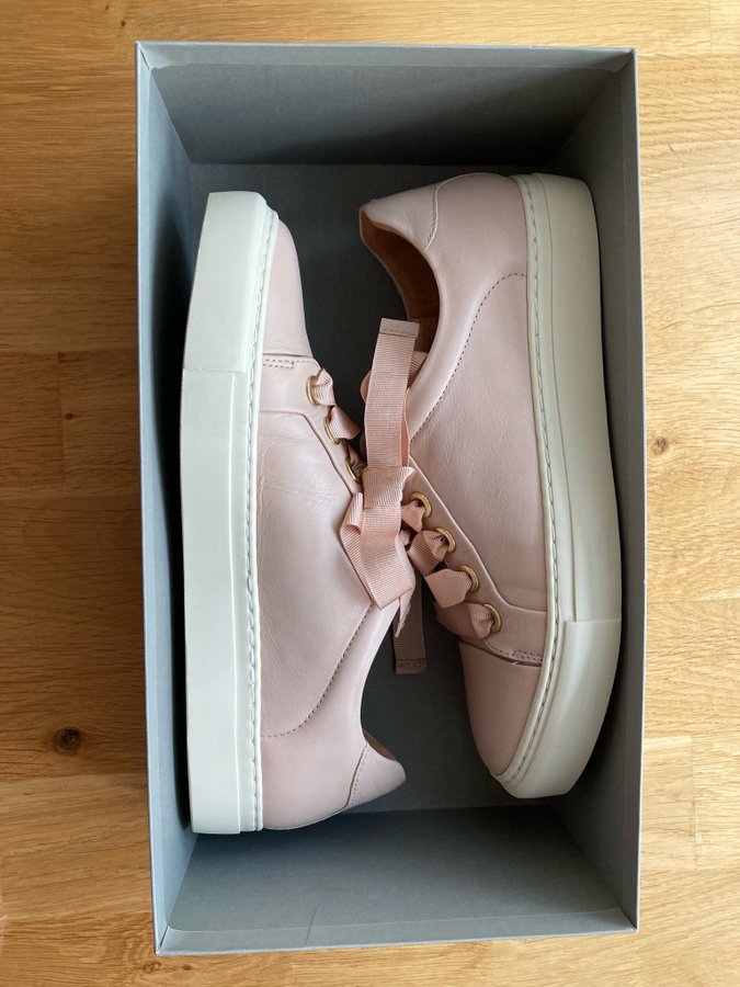 SNEAKERS Billi Bi Nude Calf 88 Rosa Lader Storlek 38