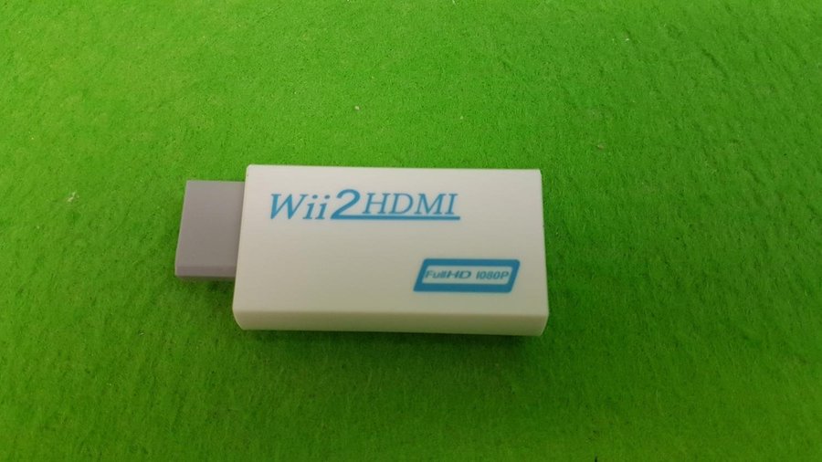 Wii 2 Hdmi Ny Nintendo Wii Wii2hdmi Nytt Hdmi Ada Kop Fran Spelhem Pa Tradera