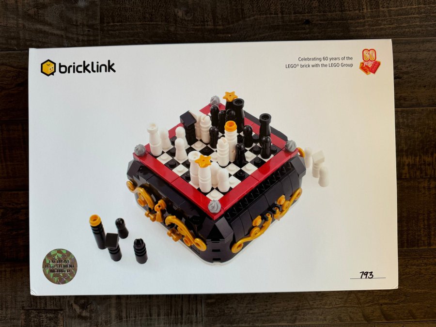 LEGO Bricklink BL19013 Steampunk Mini Chess Ooppnad