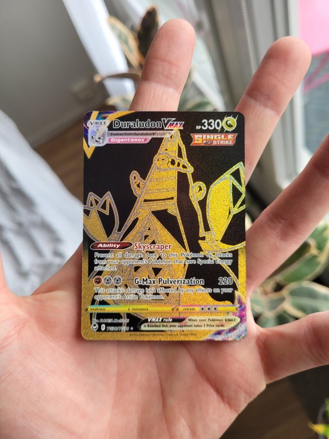 pokemon tcg silver tempest tg30 tg30 duraludon vmax card Duraludon Vmax 2022 Pokemon Silver Tempest Card # TG21/TG30 – VTC main image 1