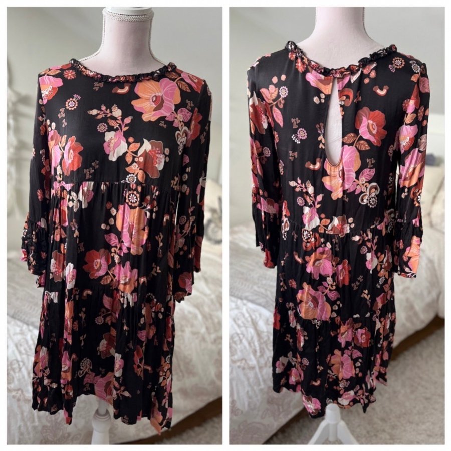 ODD MOLLY Ny Love bells dress. 100 viscose. Stl 1 S
