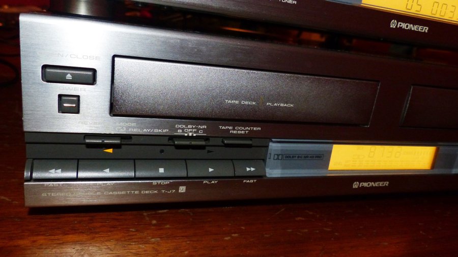 166：Pioneer A-J7 FD-J7 T-J7 ミニコンポ ジャンク A-J7 FD-J7 T-J7