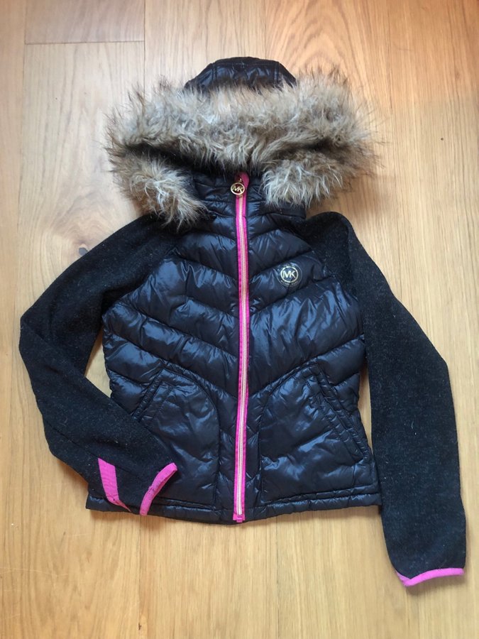 Michael Kors svart rosa jacka storlek 7 8Ar