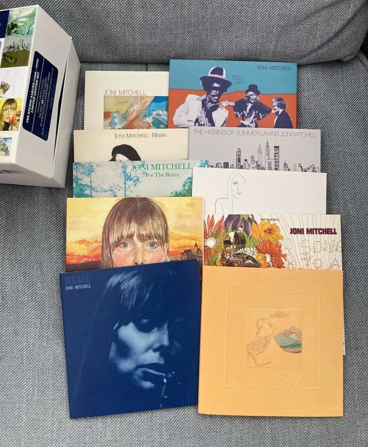 Joni Mitchell - The Studio Albums 1968-1979 (Li.. | Köp på Tradera