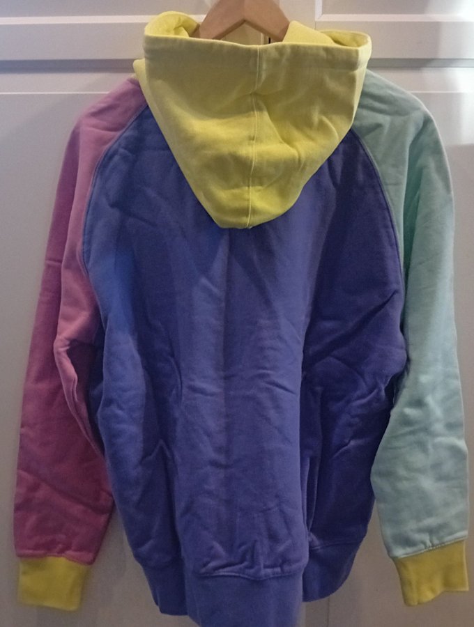 Teddy Fresh flerfargad hoodie Color block hodd. Kop pa Tradera 653921184