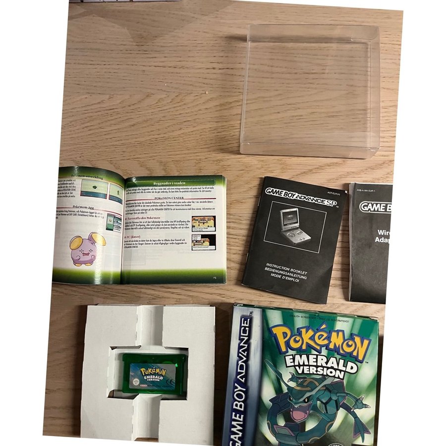 Pokemon Emerald Version Gameboy Advance Pokémon émeraude Nintendo