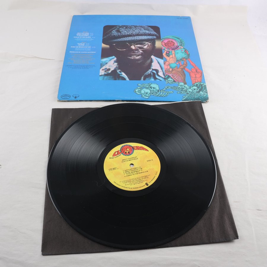 洋楽 LP Curtis Mayfield Sweet Exorcist US ORG LP Curtis Mayfield, Sweet Exorcist | Köp från Myrorna på Tradera
