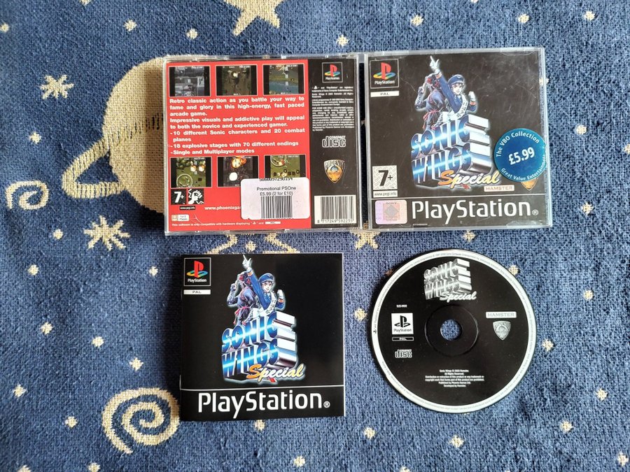 Sonic Wings Special Playstation PS1 K p P Tradera 588111471 