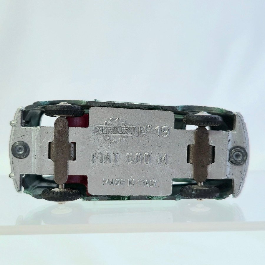 【piccolo】 MERCURY Art.19 FIAT 600M Mercury toys Art 18 Fiat 600 Virtually Mint/Boxed – JK DIE