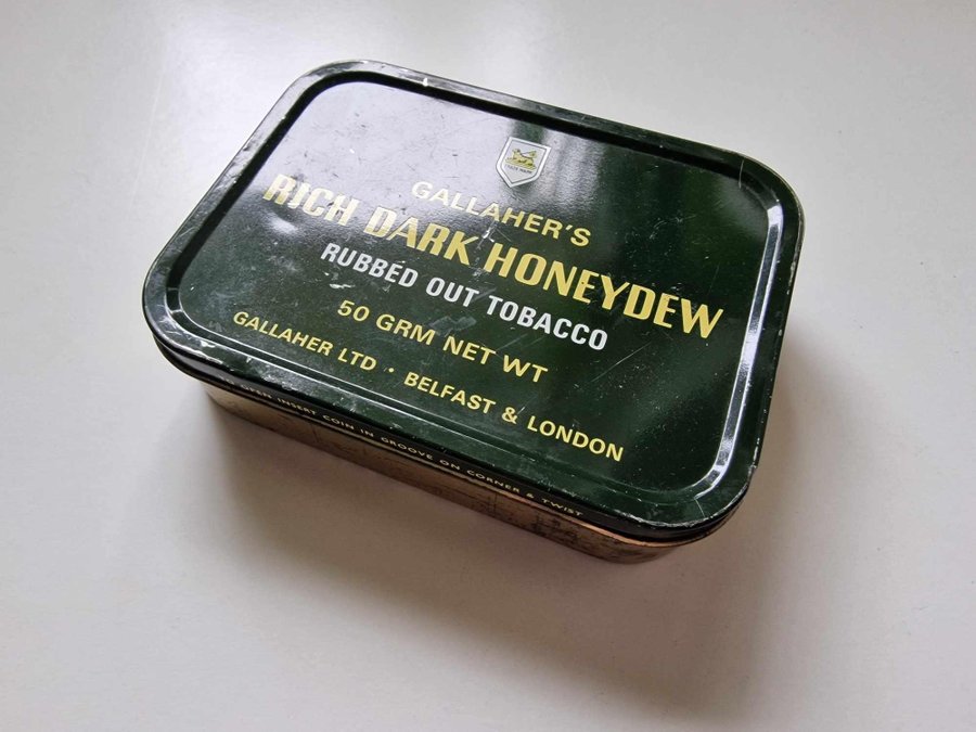 Gallaher's Rich Dark Honeydew Tobacco Tin
