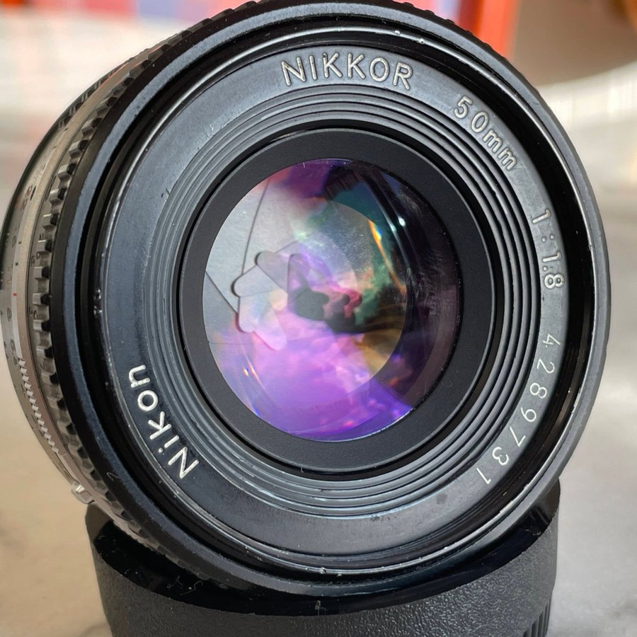 Nikkor Nikon F AI-S 50mm f1.8 AI-S Pancake Nikk.. | Köp på