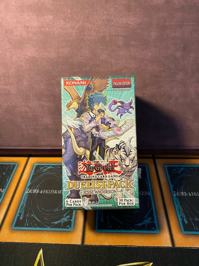 duelist pack jesse anderson booster box Amazon.com: YuGiOh GX Card Game Duelist Pack Booster Box Jesse Anderson (30  Packs) : Toys & Games main image 0