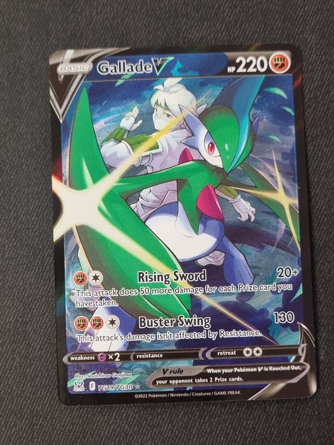 pokemon crown zenith card values M Gallade EX 100/108 Full Art XY Roaring Skies Holo Rare Pokemon Card
