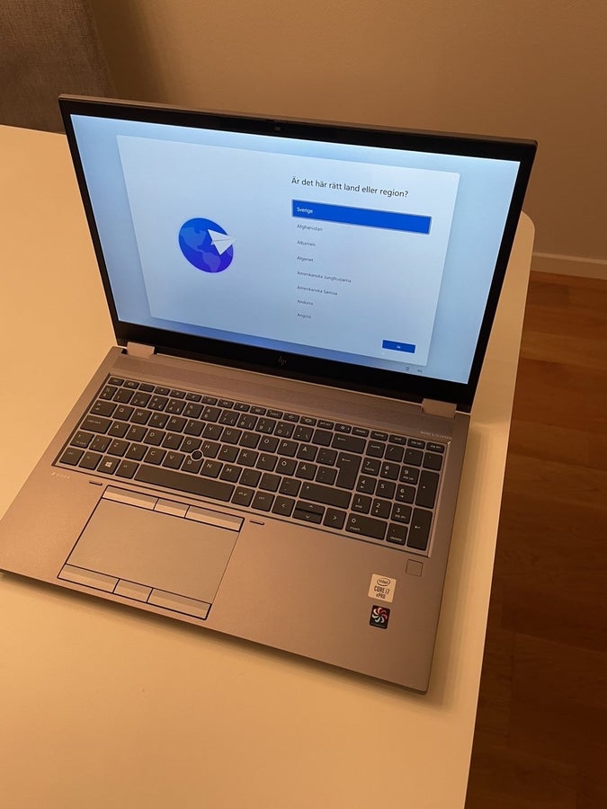 HP ZBook i7-10850H 32GB RAM NVIDIA Quadro T2000 | Köp på Tradera