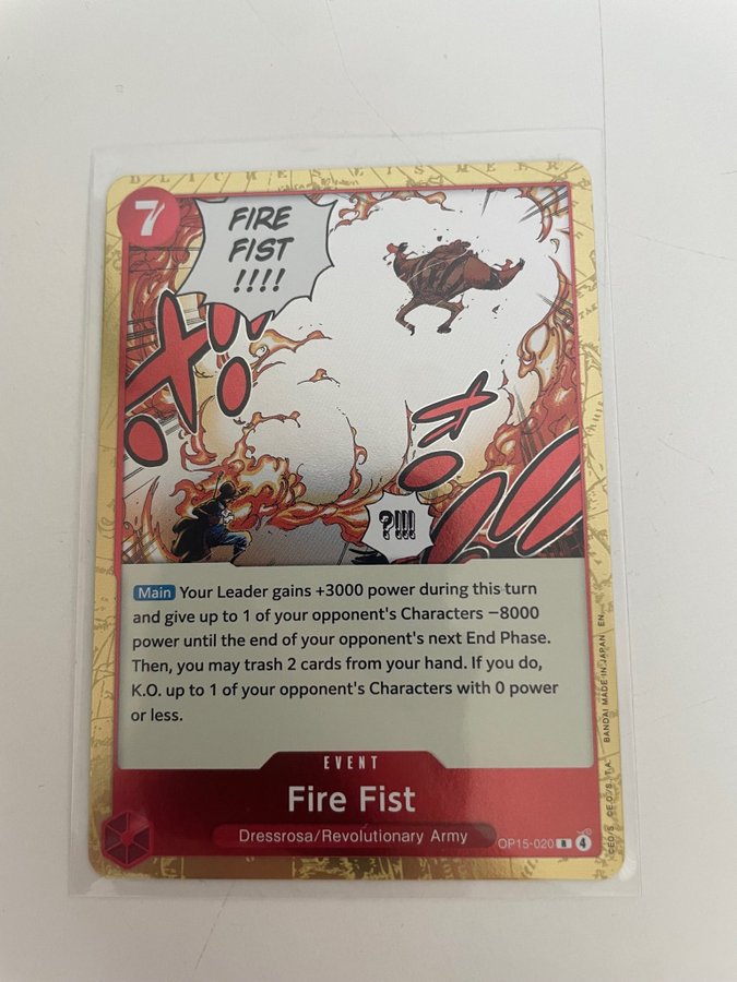 One Piece Card Game - Fire Fist OP15-020 | Kp p Tradera (732660444) One Piece Card Game - Fire Fist OP15-020 | Kp p Tradera (732660444)