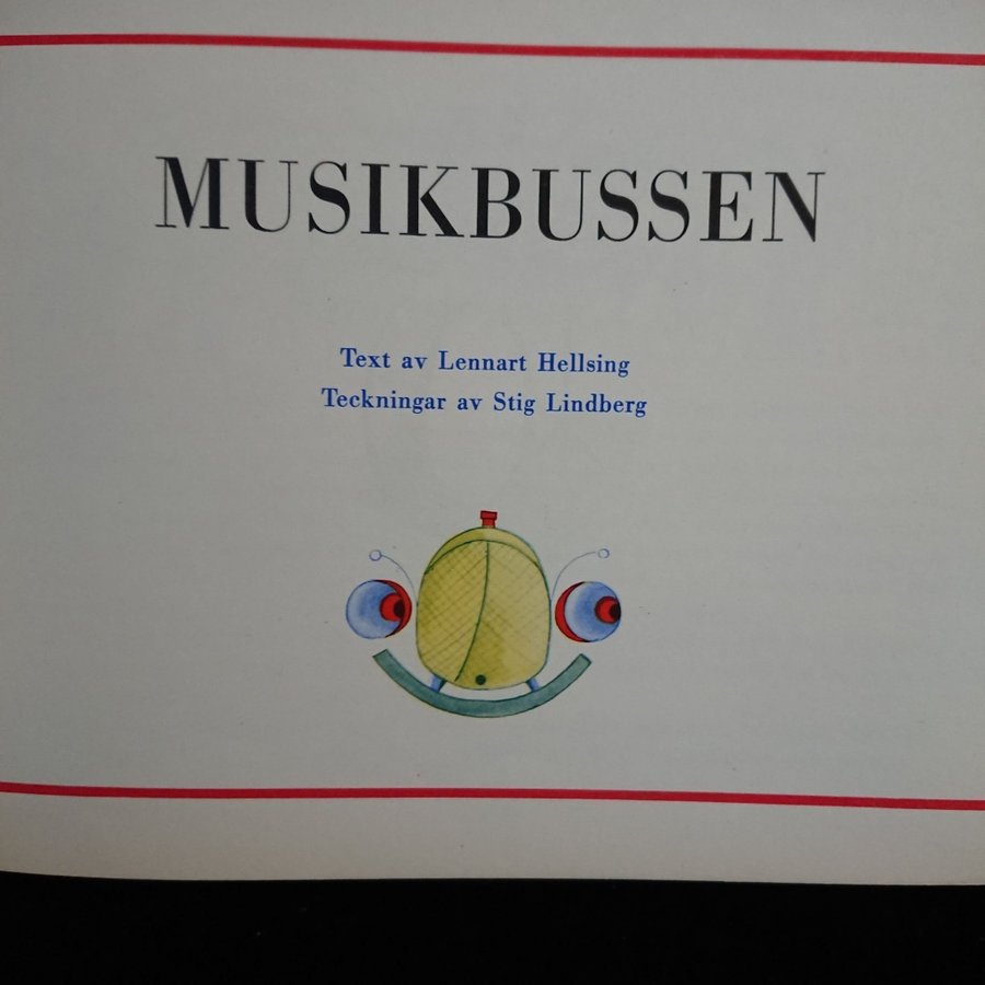 Musikbusen av Lennart Hellsing och Stig Lindber.. | Köp på