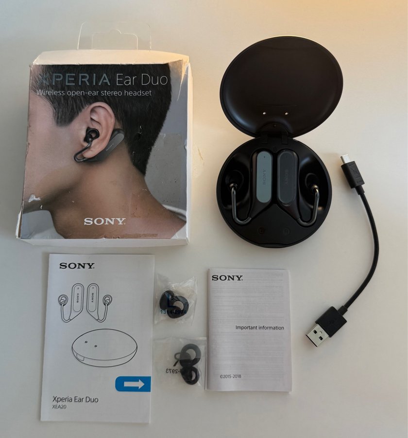 Open Ear Headphones Sony Xperia Duo Dual Listening Xperia Duo Ear