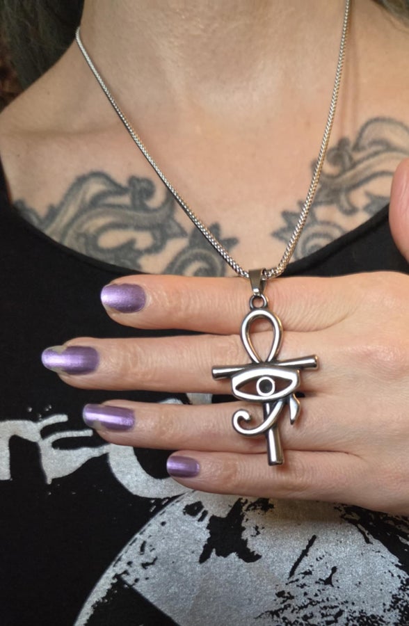 Oreringe Med Det Egyptiske Symbol Ankh main image 0