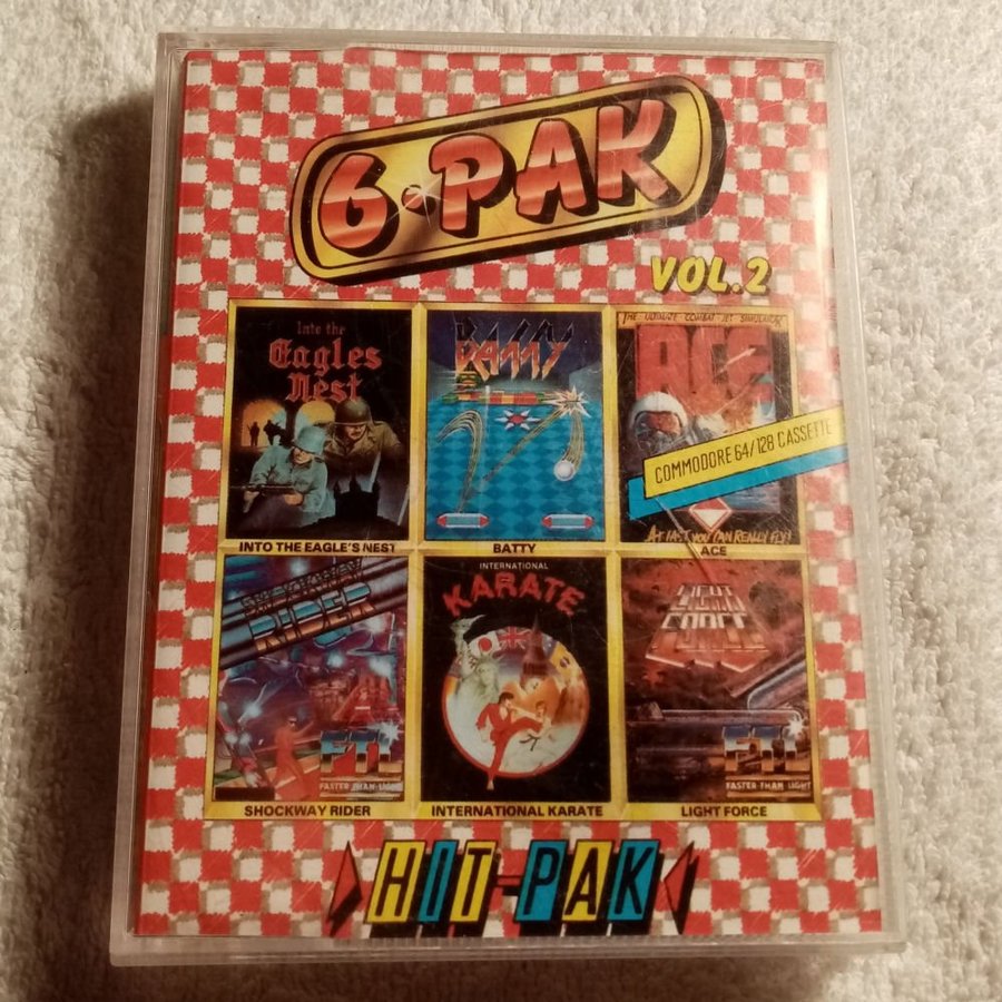 Commodore 16 / 116 & Plus/4 Spiel Elite 4 In 1 Hit Pak