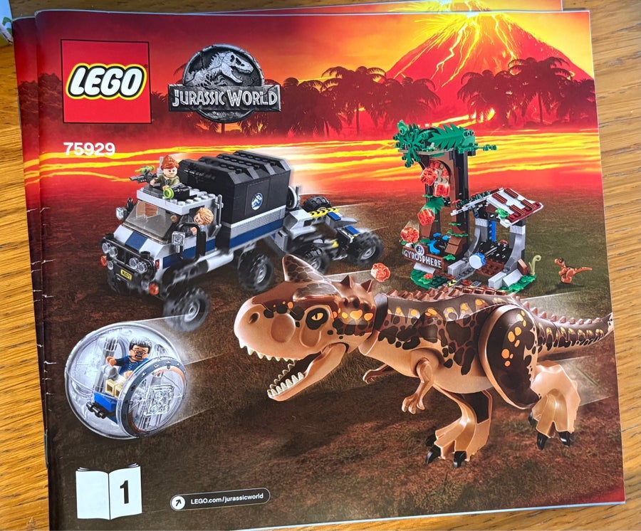 LEGO Jurassic World 75929 Carnotaurus Gyrospher.. | Köp på Tradera