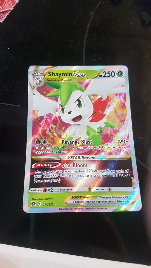 Shaymin VSTAR - 014/172 - Jumbo Cards - Pokemon