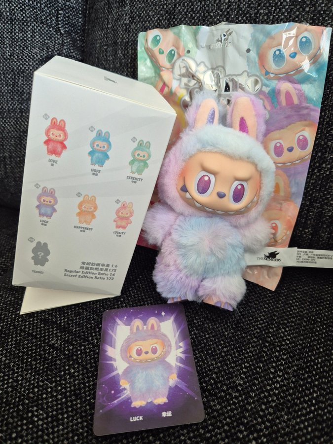 ⑥THE MONSTERS Big into Energy LUCK Labubu Big Into Energy Series V3 (Single) Blind Box The