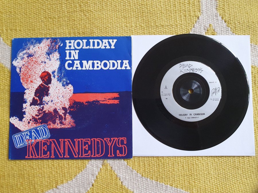 DEAD KENNEDYS  HOLIDAY IN CAMBODIA    7㌅ Dead Kennedys – Holiday In Cambodia – Vinyl (12