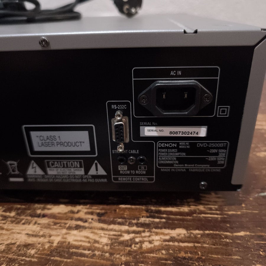 DENON DVD-2500BT BD/DVDビデオトランスポート（ジャンク） お買い得