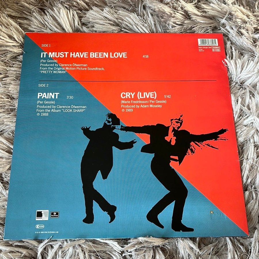 Roxette It Must Have Been Love 45 RPM Köp på Tradera