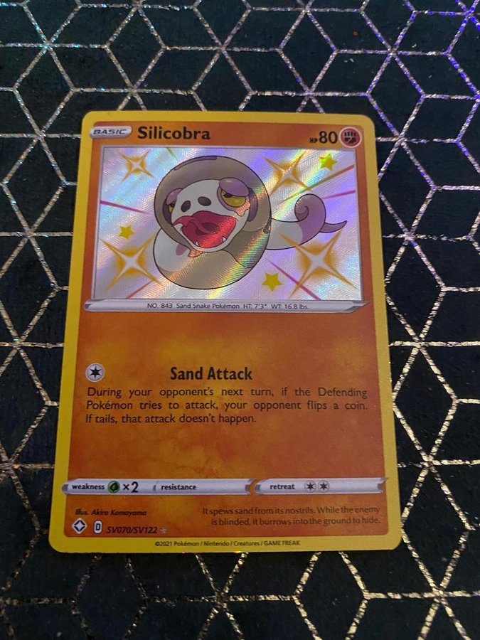 Pokmon Silicobra sv070/sv122 | Kp p Tradera (521580602)