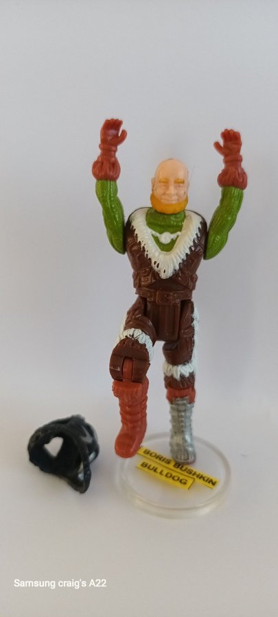 Kenner 1987 M.A.S.K. Bulldog with Boris Bushkin (1H