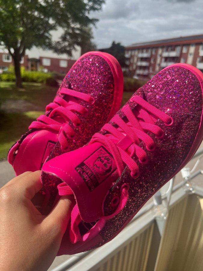 Adidas glitter rosa sale