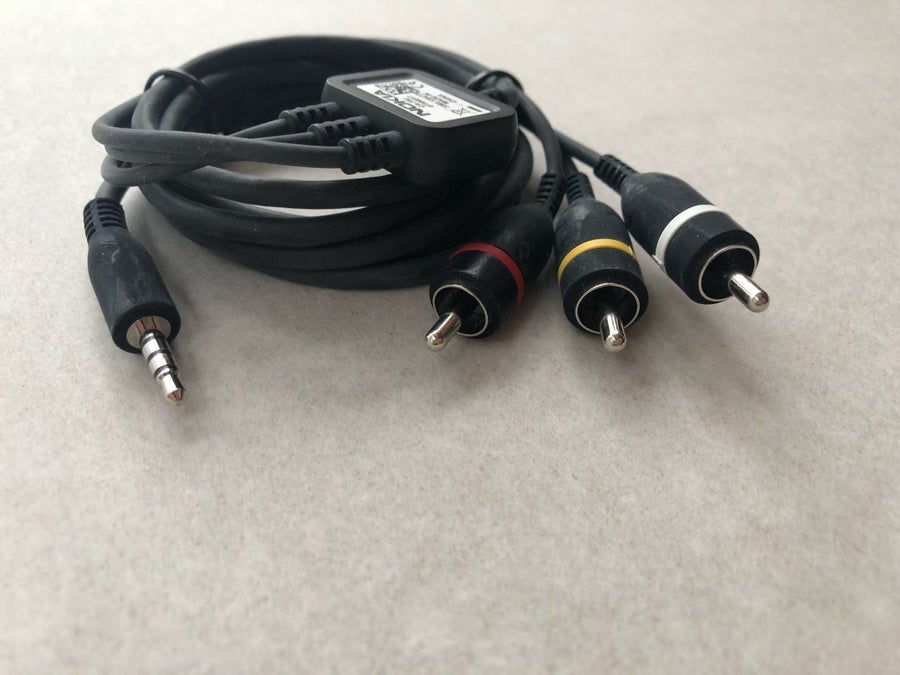 Câble Vidéo Nokia CA-75U - Connexion TV OUT AV - RCA - Occasion Testé