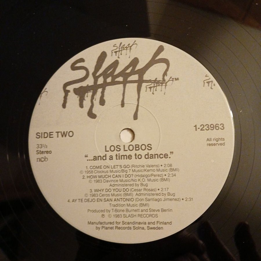 Los Lobos - And A Time To Dance - Vinyl LP | Köp på Tradera