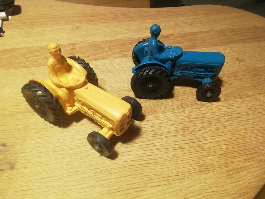 2 X Tomte Laerdal Stor Large Fodson Traktor 1 Kop Pa Tradera