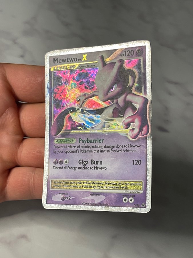 Mewtwo LV.X - DP28 - Diamond and Pearl Promos - Pokemon