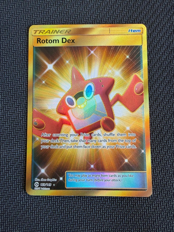 gold rotom dex pokemon card Rotom Dex #159 Prices | Pokemon Sun & Moon