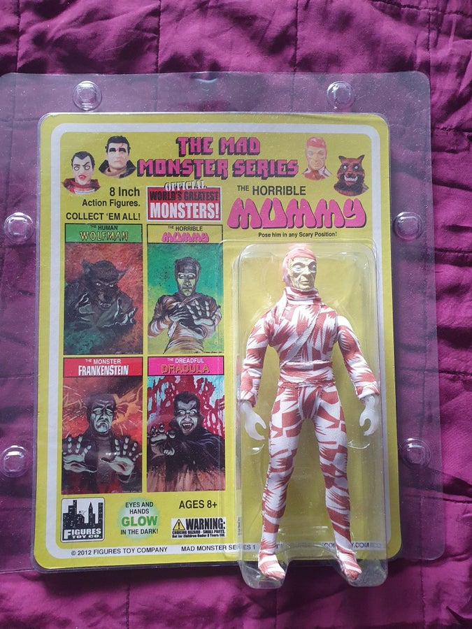 The Horrible Mummy actionfigur, Mad Monster Ser.. | Köp på Tradera
