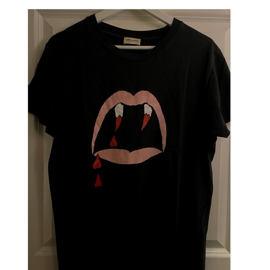 saint laurent blood luster tee