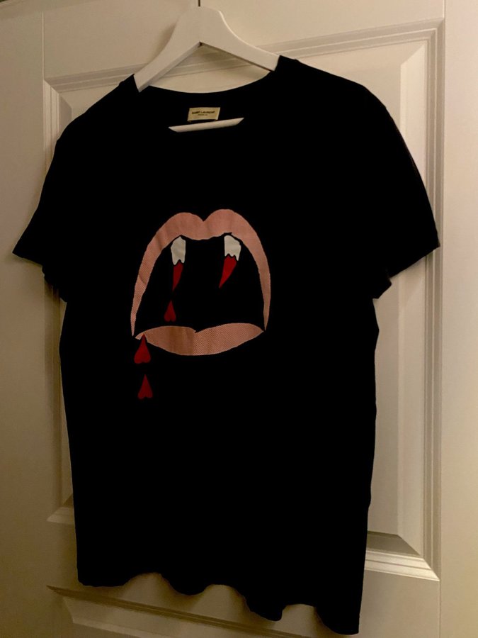 saint laurent blood luster tee