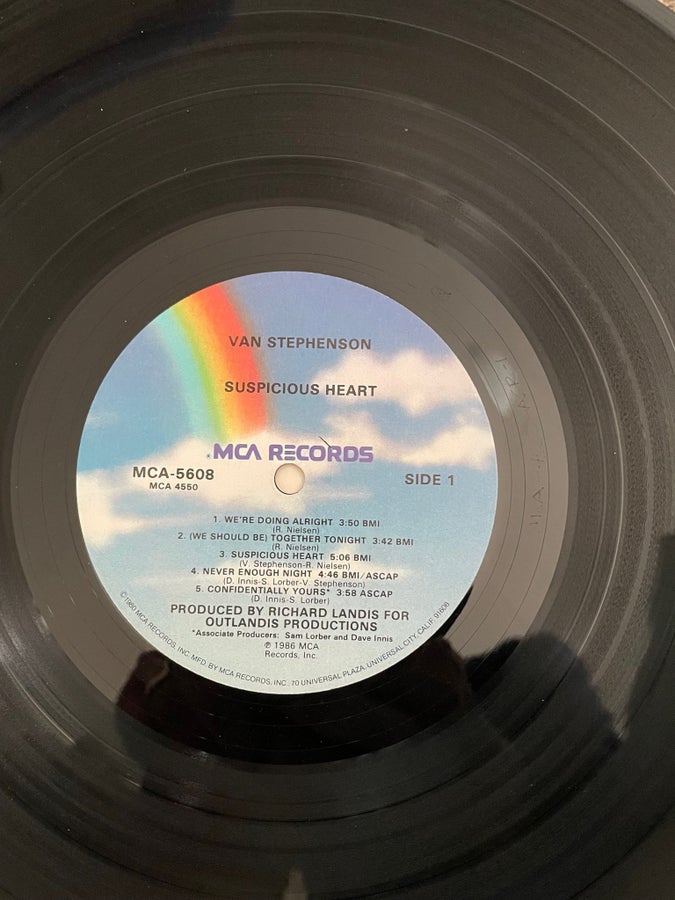 Van Stephenson - Suspicious Heart (Vinyl) | Köp på Tradera (737863772)