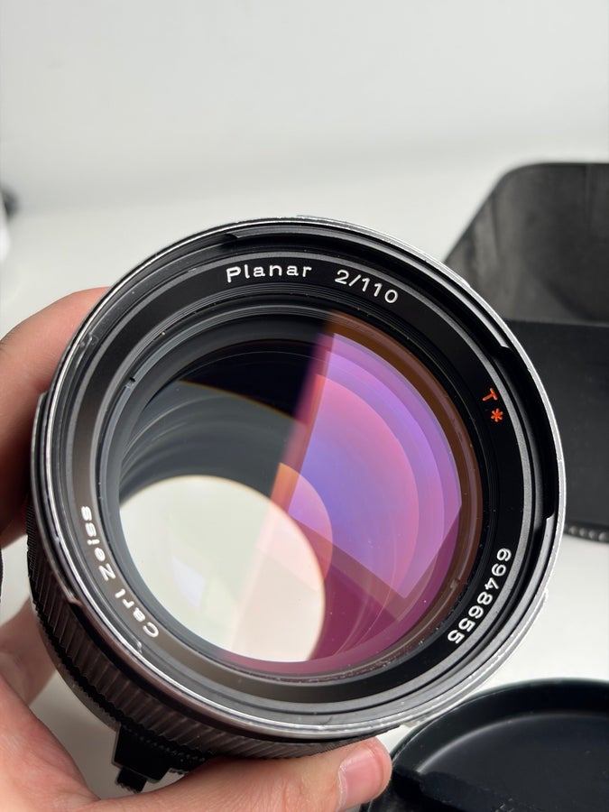 Carl Zeiss Planar f2 110mm objektiv - Hasselbla.. | Köp på Tradera