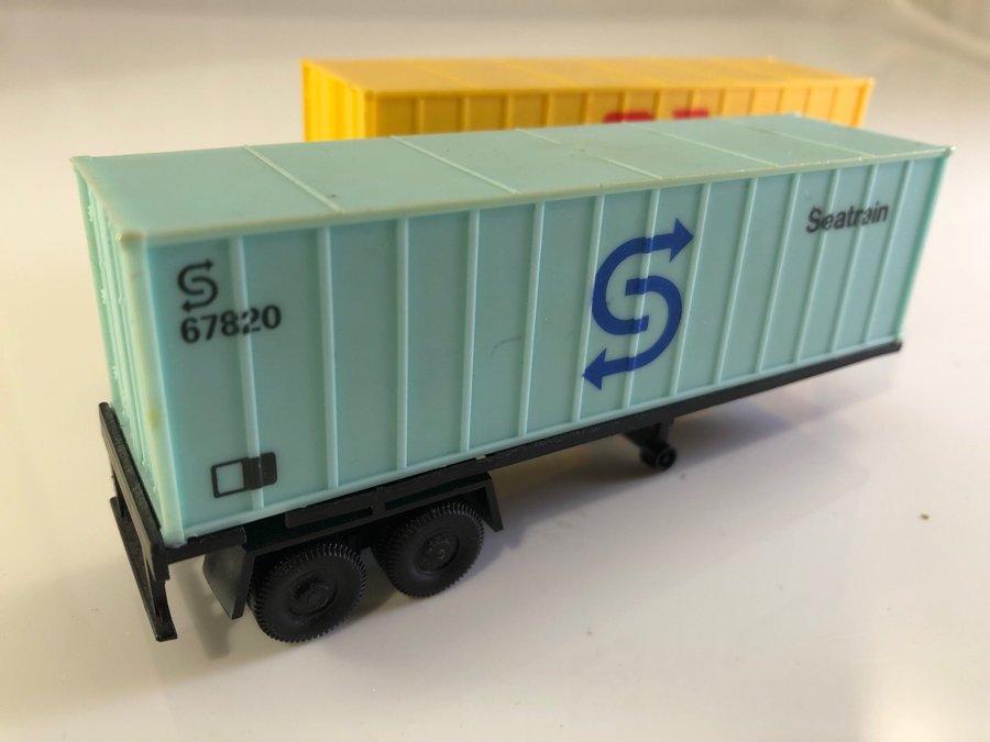 Lima Trailers H0 Kodak och Seatrain Köp på Tradera (617556141)