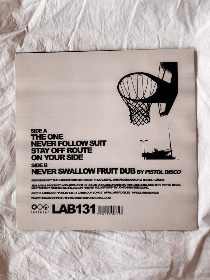 The Radio Dept. – Never Follow Suit 12