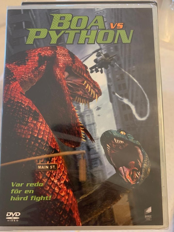 Boa vs python dvd opening - azgardlover