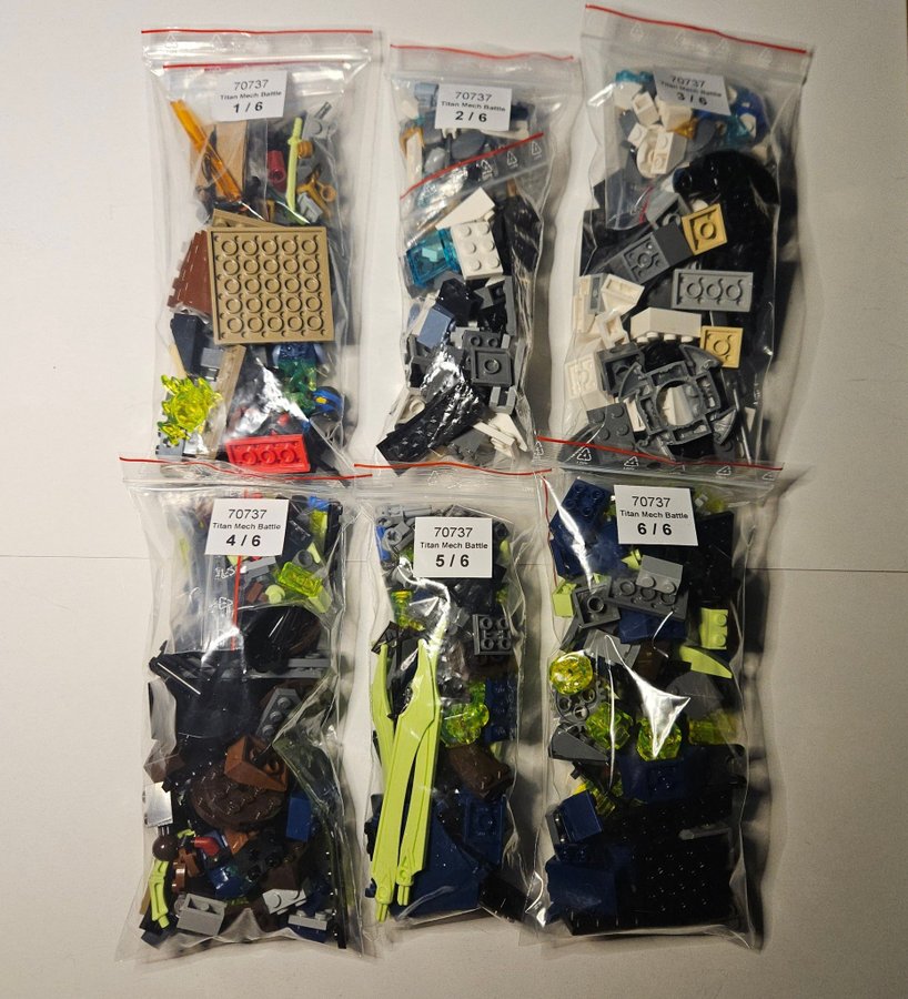 LEGO 70737 Ninjago Titan Mech Battle Köp på Tradera