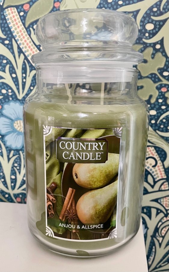 COUNTRY CANDLE Anjou Allspice P ron DOFTLJUS 2 veks ljus NYTT