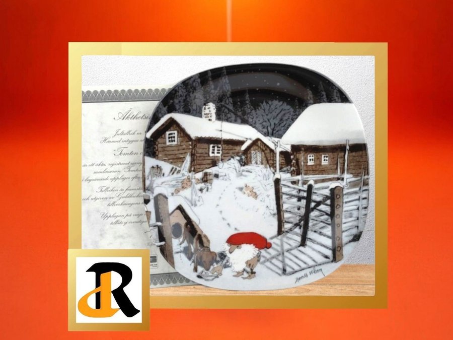 GULDKROKEN トムテ 希少 【Harald Wiberg】 GULDKROKEN トムテ 希少 【Harald Wiberg】 HARALD WIBERG. ÅTTA