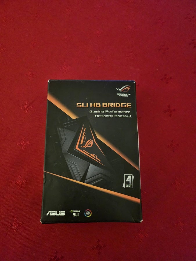 Bridge SLI Asus ROG - Pour Connexion De Cartes Graphiques En SLI - Occasion En Bon état